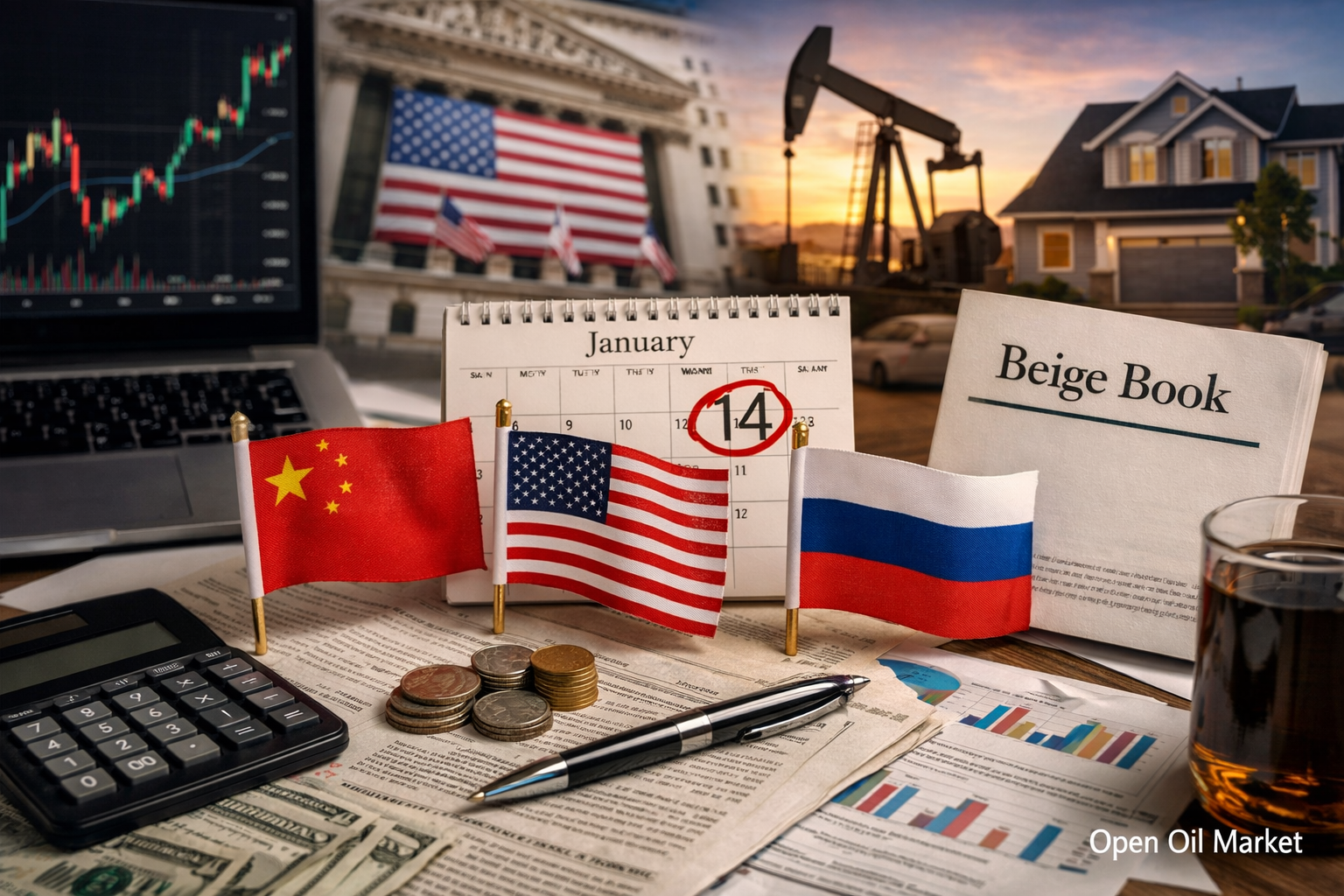 Economic Events and Corporate Reports – Wednesday, January 14, 2026: U.S. PPI, Retail Sales, and Bank Reports