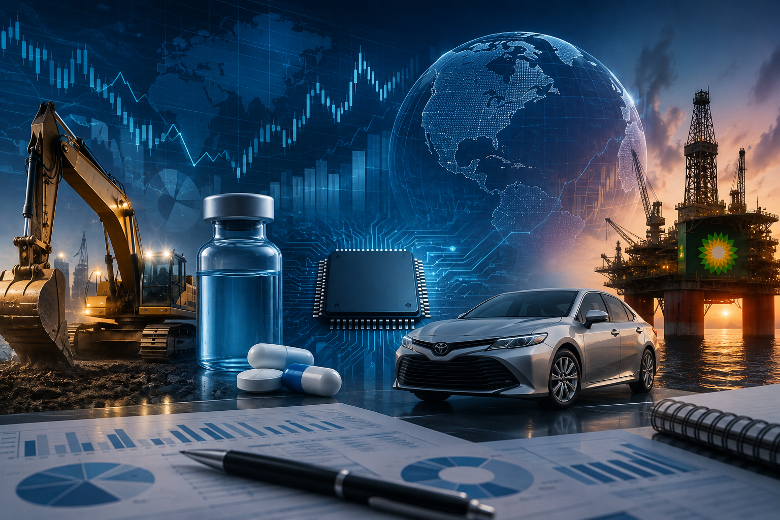 Economic Events and Corporate Reports: Tuesday, August 4, 2026 - JOLTS, Reports from Caterpillar, Pfizer, AMD, Toyota, and BP