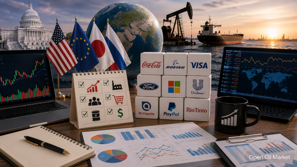 Economic Events and Corporate Reports — Tuesday, July 28, 2026: Start of Fed Meeting, US Consumer Confidence, Earnings from Coca-Cola, Boeing, Visa and Ford