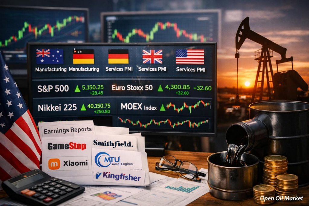 Economic Events and Corporate Reports Tuesday March 24, 2026: PMI, US Employment and Oil