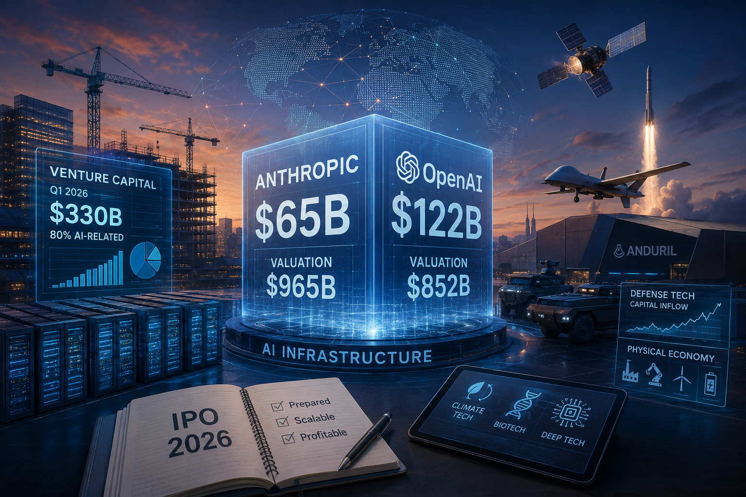 Startup and Venture Capital News, Wednesday, June 3, 2026: AI Infrastructure, Defense Technology, and a Bet on the Physical Economy