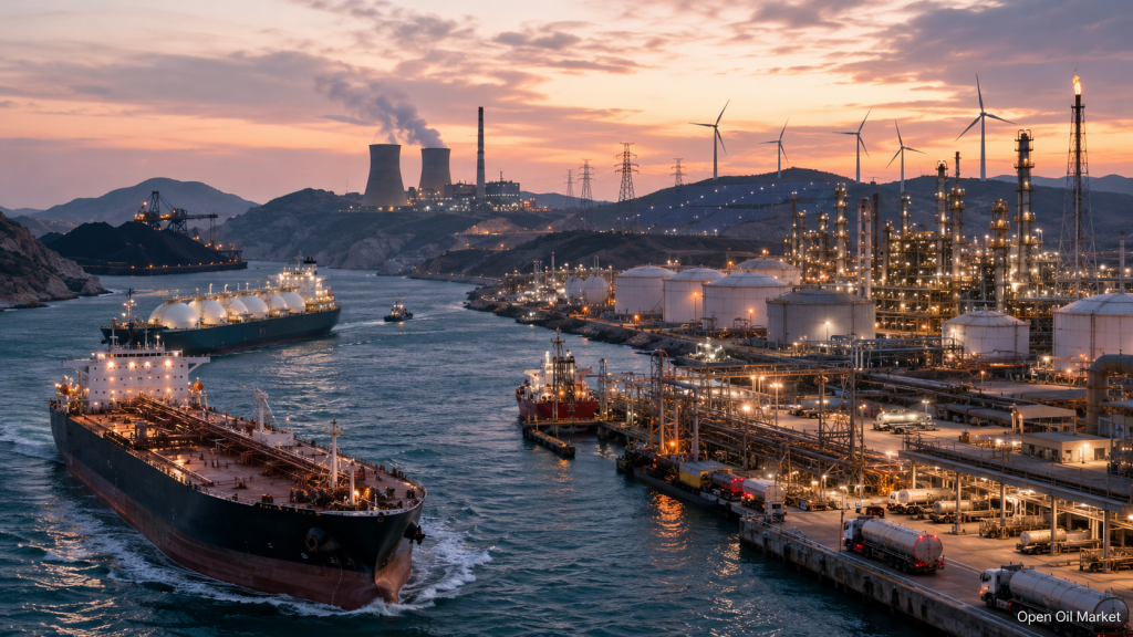Global Energy Market 6 June 2026: Oil Tanker, LNG, Refinery, Coal Logistics, Electricity, and Renewables