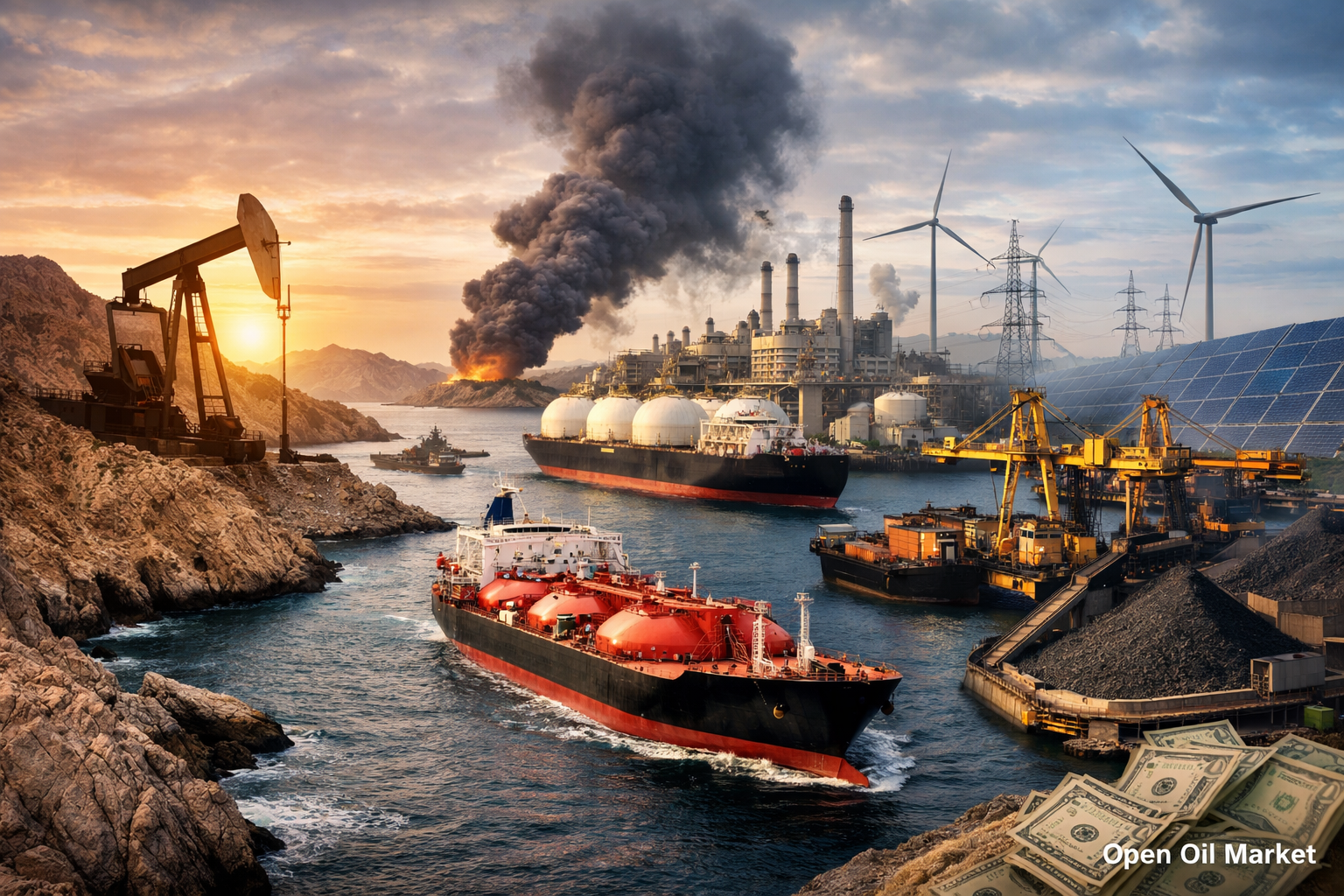 Oil and Gas and Energy News - Sunday, March 1, 2026: Risk Premium Due to Iran, OPEC+ Decision, and Tensions in Gas and Coal Markets
