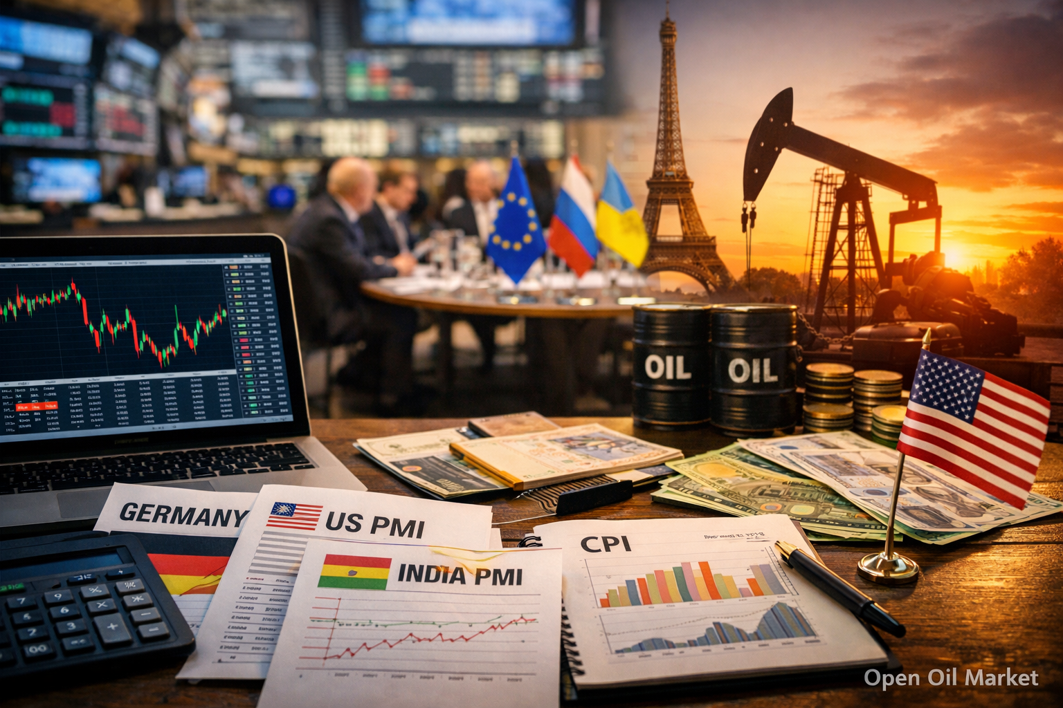 Economic Events and Corporate Reports - Tuesday, January 6, 2026: Services PMI, Germany CPI, API oil Inventories