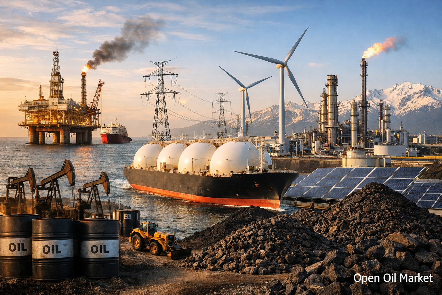 Oil and Gas News - Tuesday, February 24, 2026: Europe at Record LNG Imports, Oil within OPEC+ Expectations