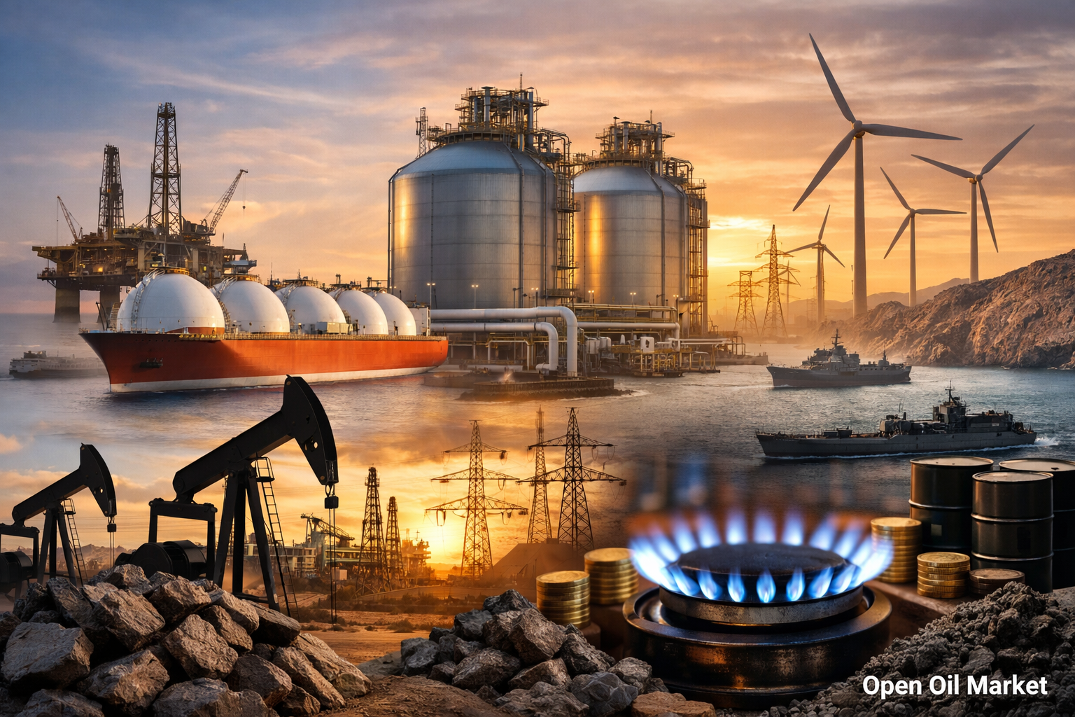 Oil and Gas News and Energy - Thursday, February 26, 2026: Iran Escalation Risks, Brent/WTI Dynamics, and Record LNG Flows to Europe