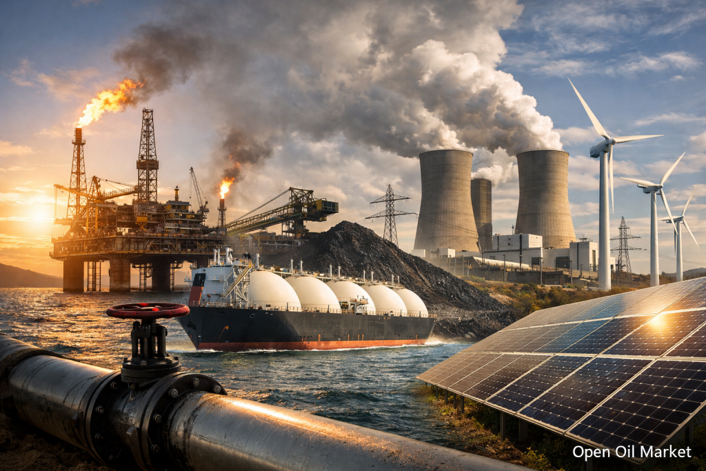 Global Energy Market March 25, 2026: Oil, Gas, Electricity, Renewables, Coal, Refineries, and Petroleum Products
