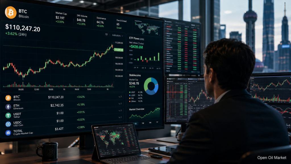 Cryptocurrency News, Wednesday, June 10, 2026: Bitcoin Tests Market Resilience, While Stablecoins and ETFs Set the Tone for Investors
