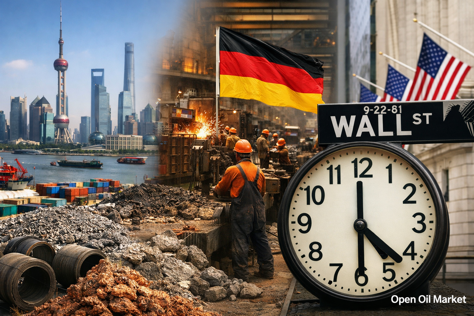 Global Financial Markets, Inflation in China, Industrial Production in Germany, Inflation Expectations in the USA, Economic Events March 9, 2026