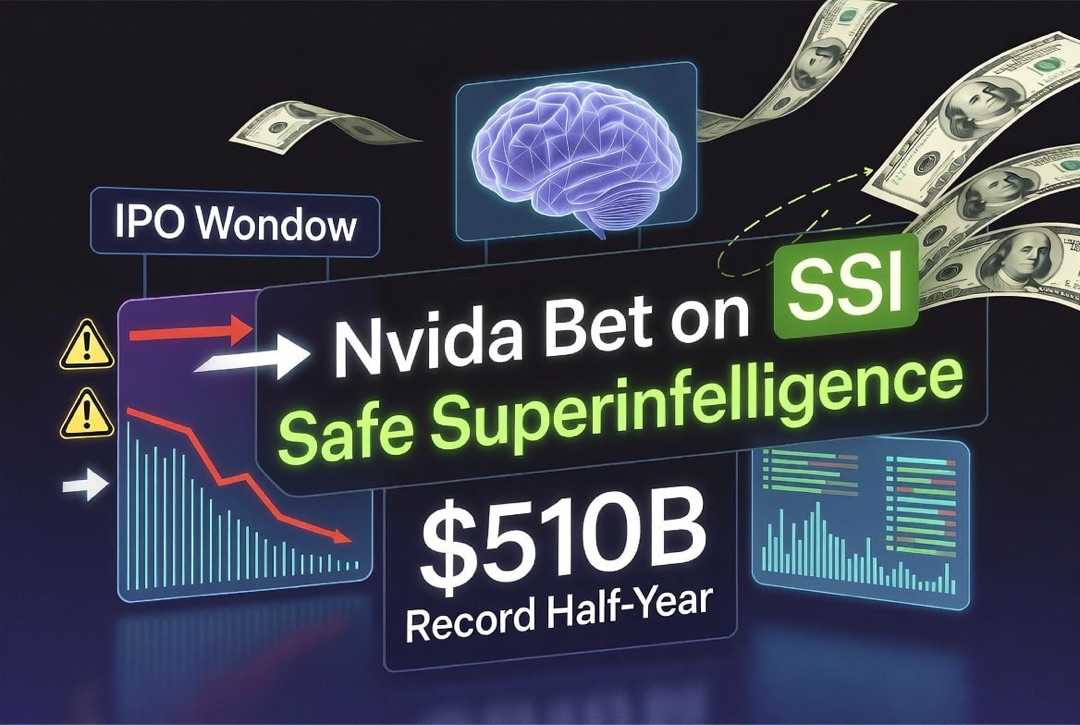 Startup and Venture Investment News — Wednesday, August 5, 2026: Nvidia's Bet on Safe Superintelligence, Record $510 Billion in Six Months, and Shrinking IPO Window