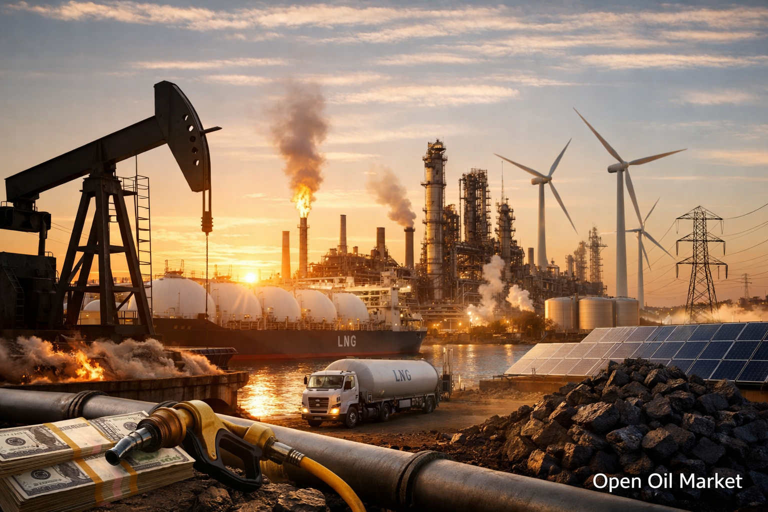 Oil and Gas News — Sunday, March 15, 2026: Oil Above $100, Stress in the Gas Market, and New Balance in the Global Energy Sector