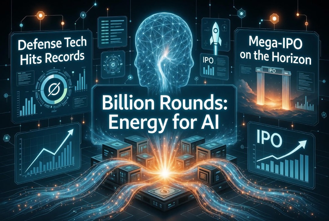 Startups and Venture Capital News: Friday, August 7, 2026 - Billion Dollar Rounds in AI Energy, Defense Technologies Break Records, and MegaIPO on the Horizon