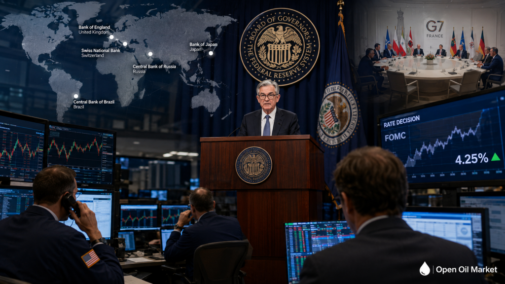 Investor Calendar for the Week of June 15-19, 2026: G7, Fed Decisions, Bank of Japan, Bank of England, Central Bank of Russia, and Reports from Accenture, Kroger, Jabil