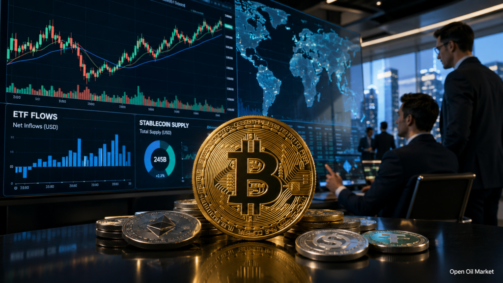 Global Cryptocurrency Market June 14, 2026: Bitcoin, Ethereum, ETFs, Stablecoins and Top 10 Digital Assets