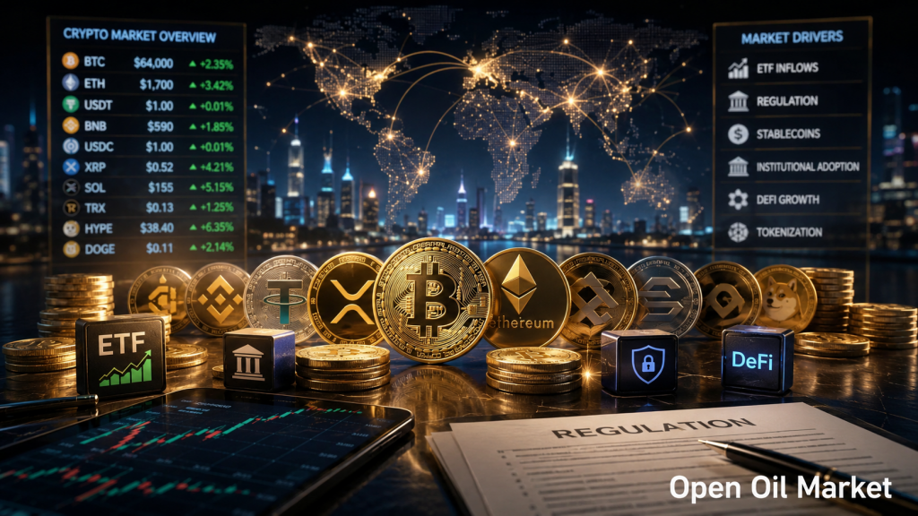 Cryptocurrencies July 12, 2026: Bitcoin, Ethereum, ETFs, stablecoins and regulation