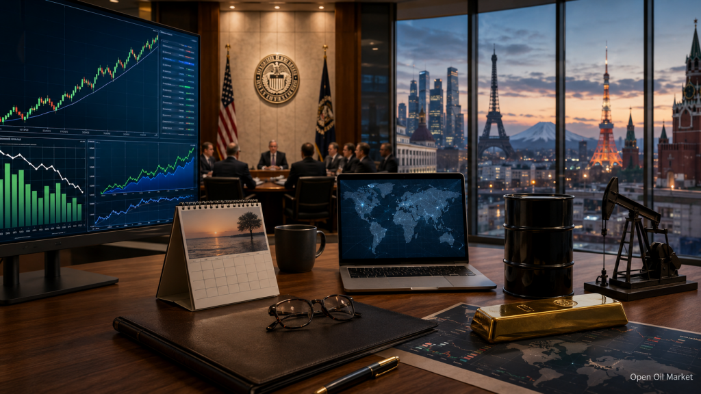 Economic Events and Corporate Reports June 6, 2026, Global Markets, Fed, Dollar, Oil, Gold, and Stock Indices