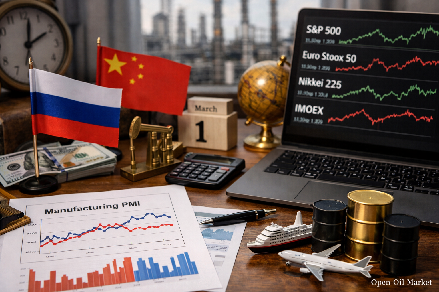 Economic Events and Corporate Reports - March 1, 2026: PMI from China and Russia, Global Markets at the Beginning of the Month