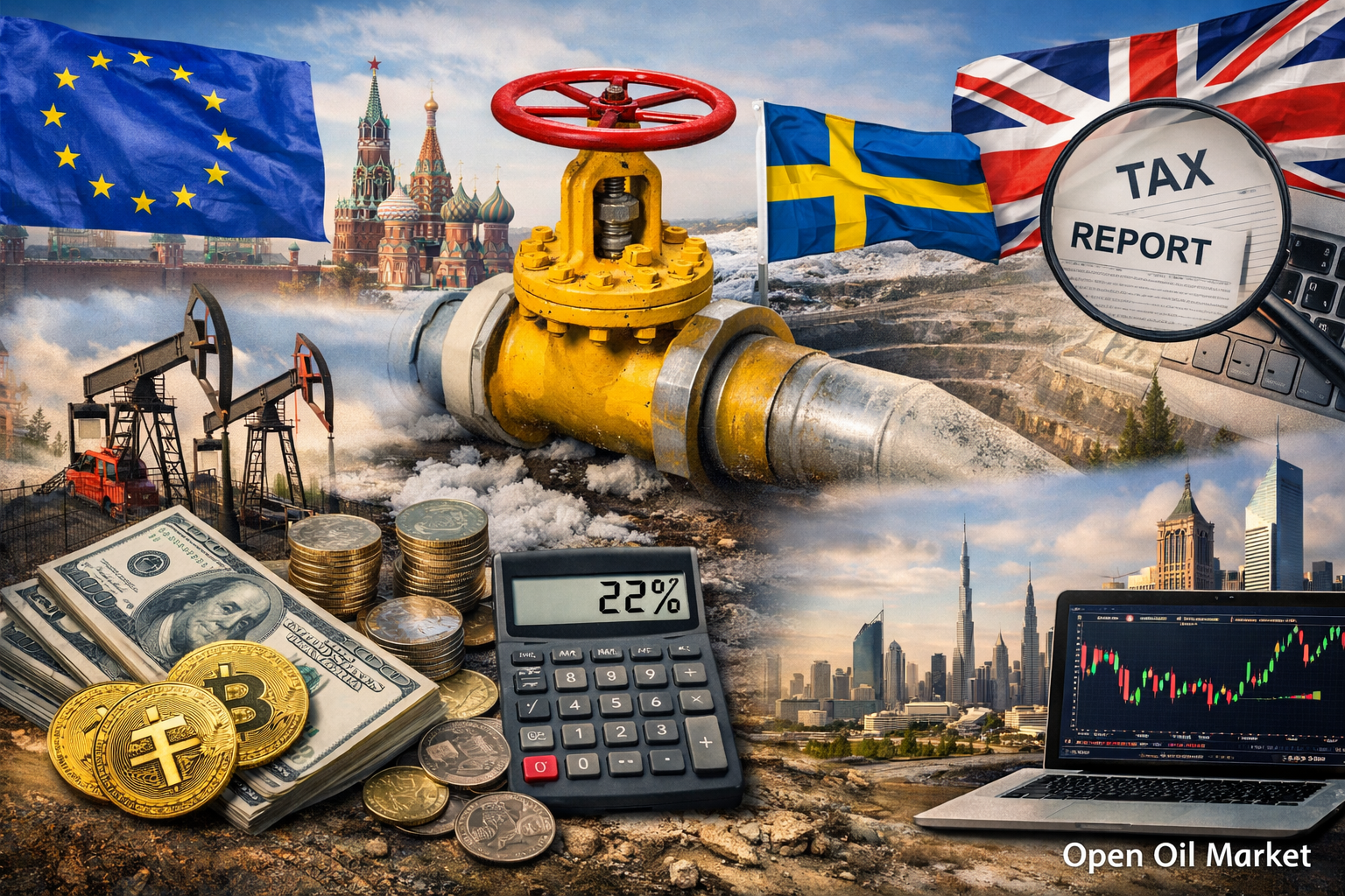 Economic Events and Corporate Reports - Thursday, January 1, 2026: VAT Russia, Gas EU, Cryptocurrency Regulation