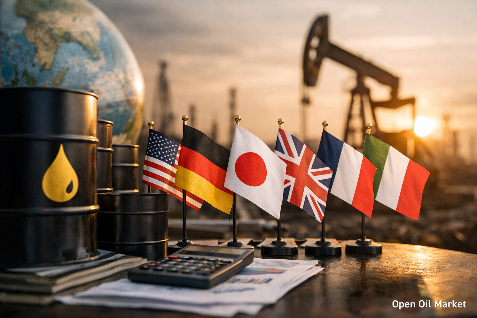 G7 Oil Reserves Exceed 1 Billion Barrels: How Many Days of Global Oil Consumption Does It Represent?