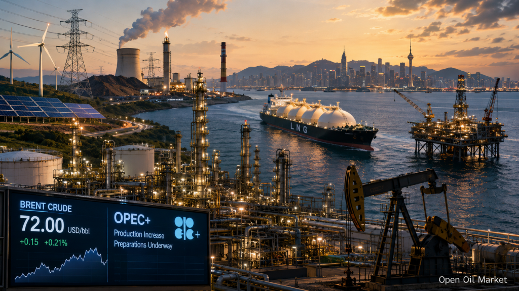 Global Energy Market July 4, 2026: Brent Oil, LNG, Refineries, Oil Products, Electricity, Renewables, and Coal