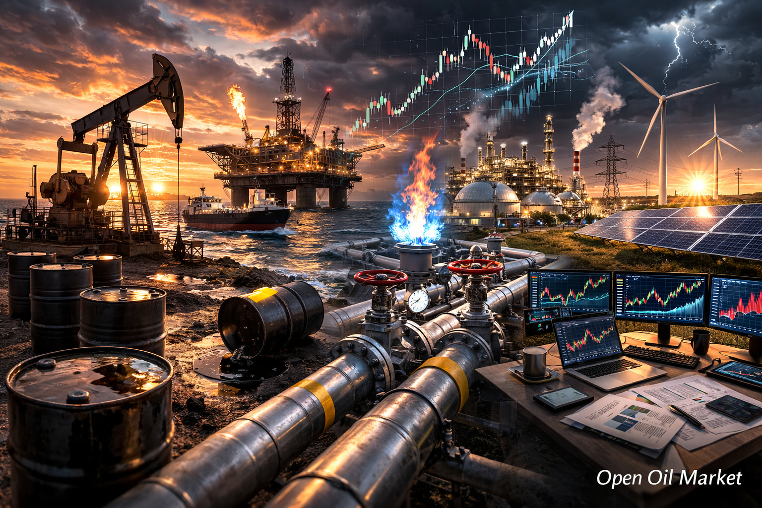 Oil and Gas News and Energy — Wednesday, February 25, 2026 | Brent Oil, Gas, LNG, Refineries, RES