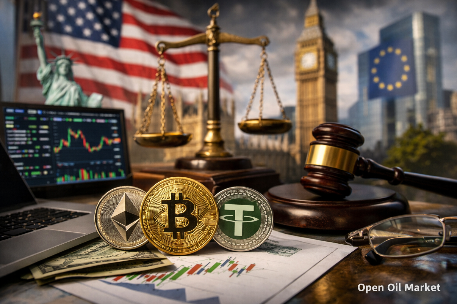Cryptocurrency Market March 9, 2026 Bitcoin Ethereum Stablecoins Regulation of the Crypto Industry and Global Trends