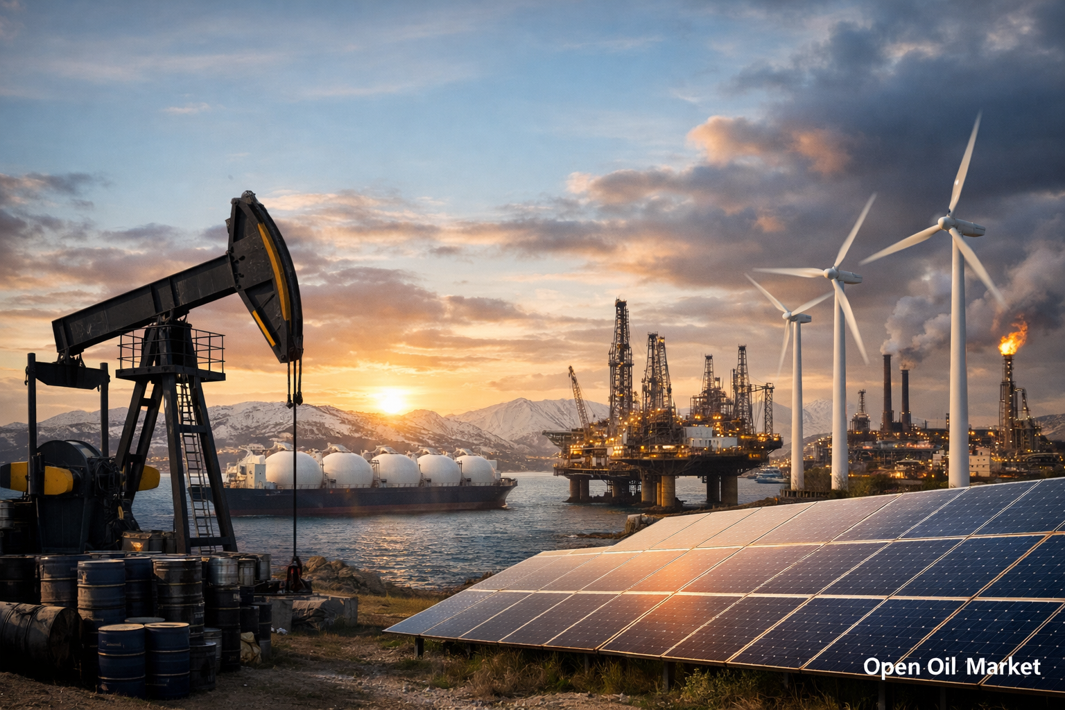 Oil and Gas News and Energy January 18, 2026 - global energy market, oil, gas, RES, and energy market