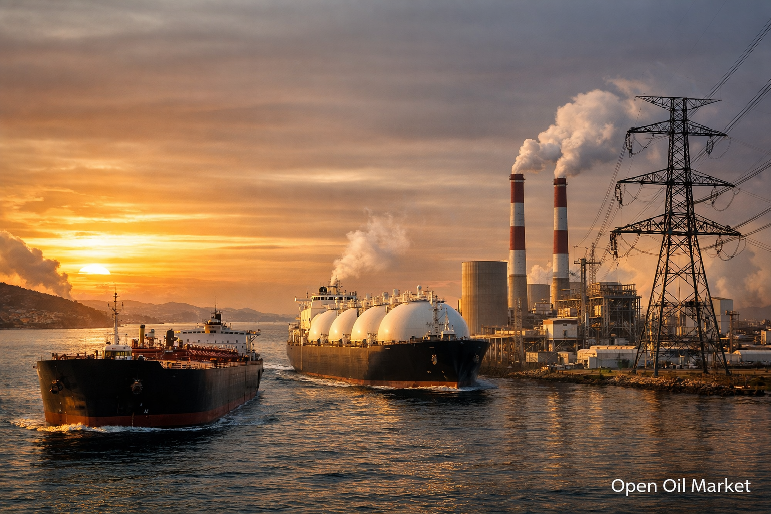 Oil and Gas News - March 12, 2026: Brent Oil, LNG Market, and Global Energy Flows