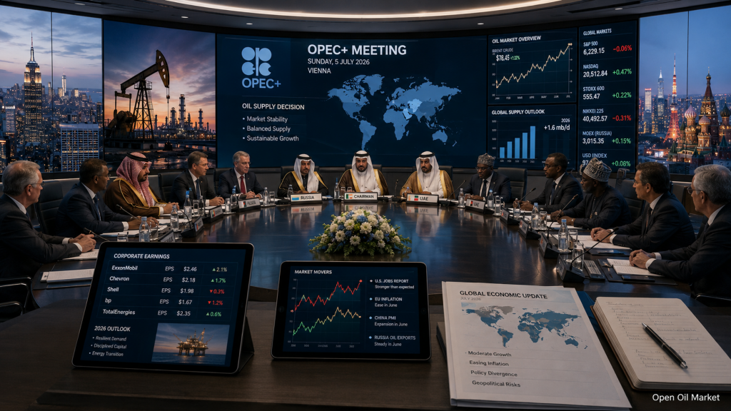 OPEC+ Meeting and Global Markets — Economic Events and Corporate Reports July 5, 2026